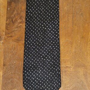 Black Polka Dot Necktie